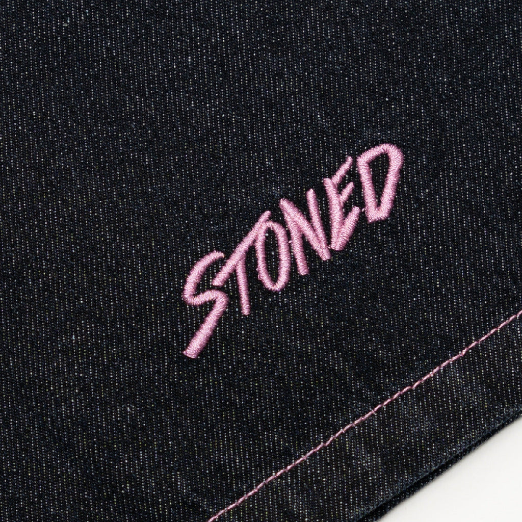 Dark Horse : Oversized Denim Jorts Navy