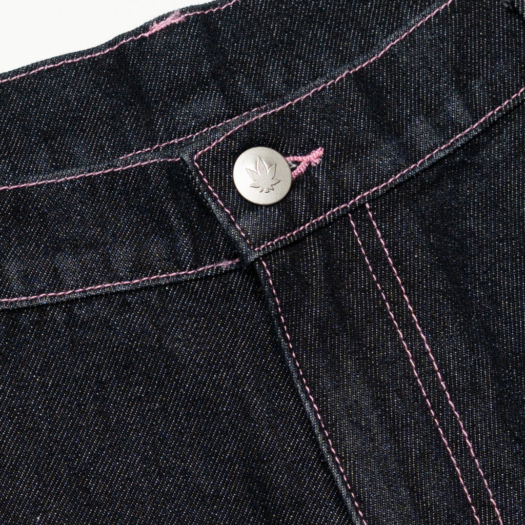 Dark Horse : Oversized Denim Jorts Navy