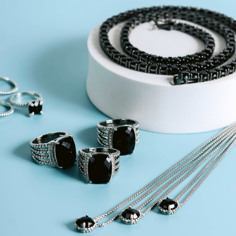 Obsidian Single Necklace