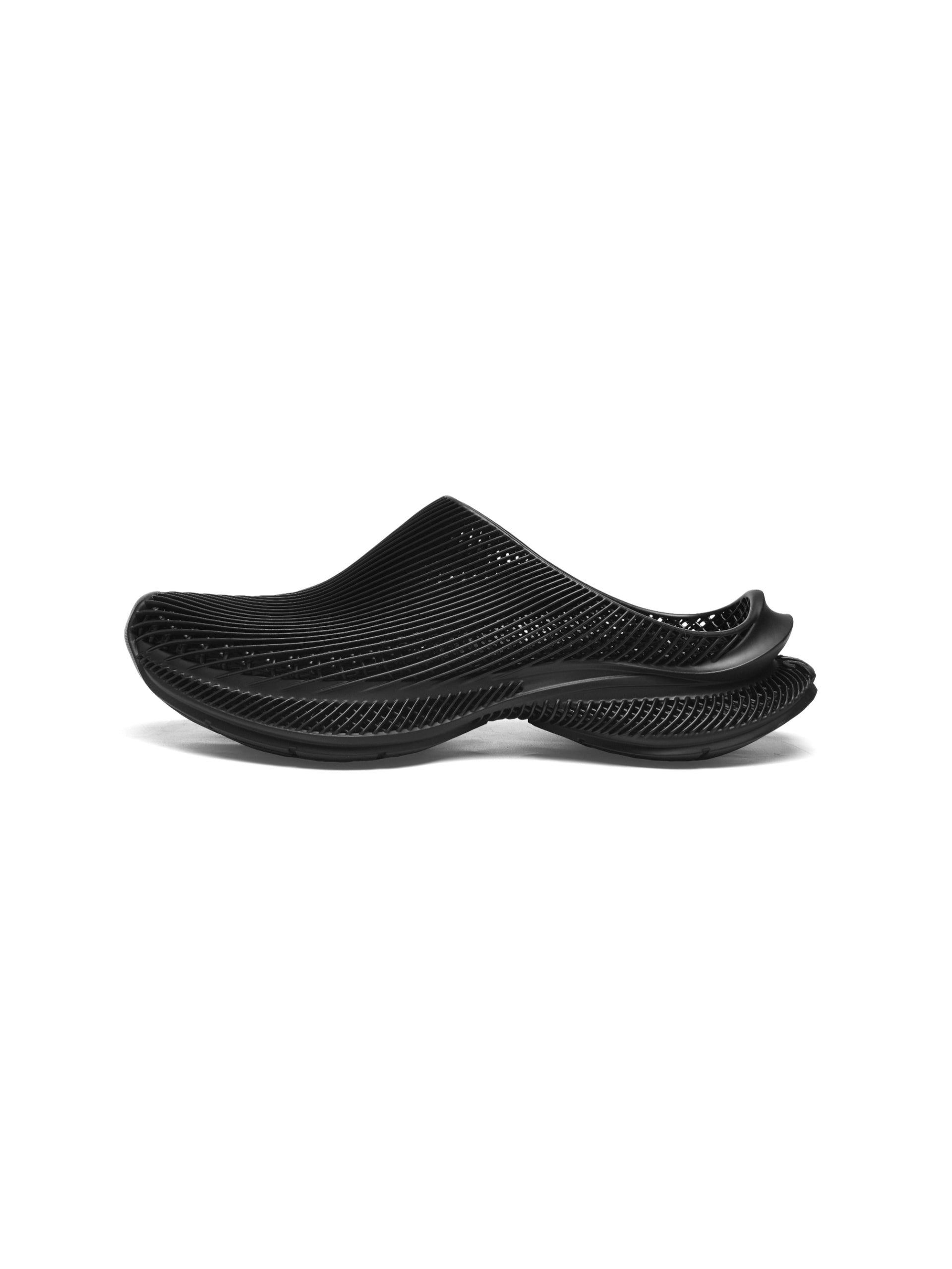 Evolve 3D Printed Slip On Black