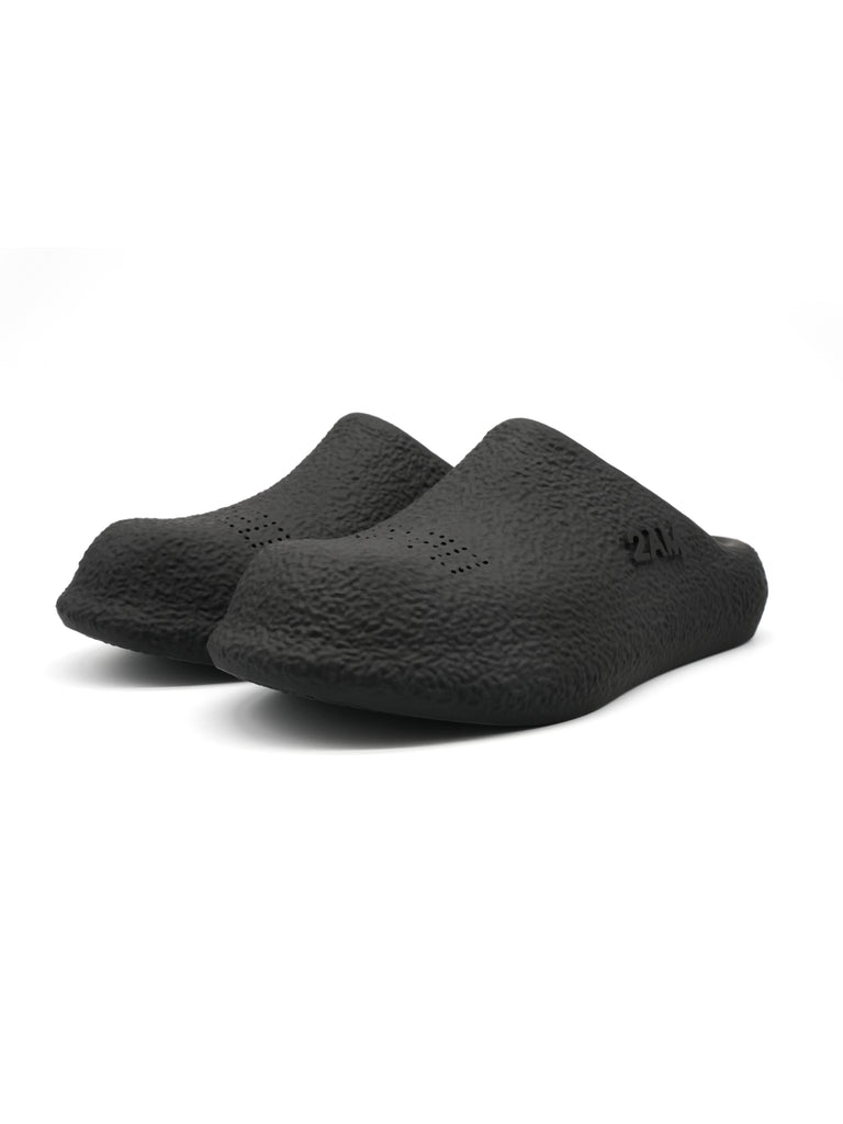 Clumsy 3D Printed Slip On Black