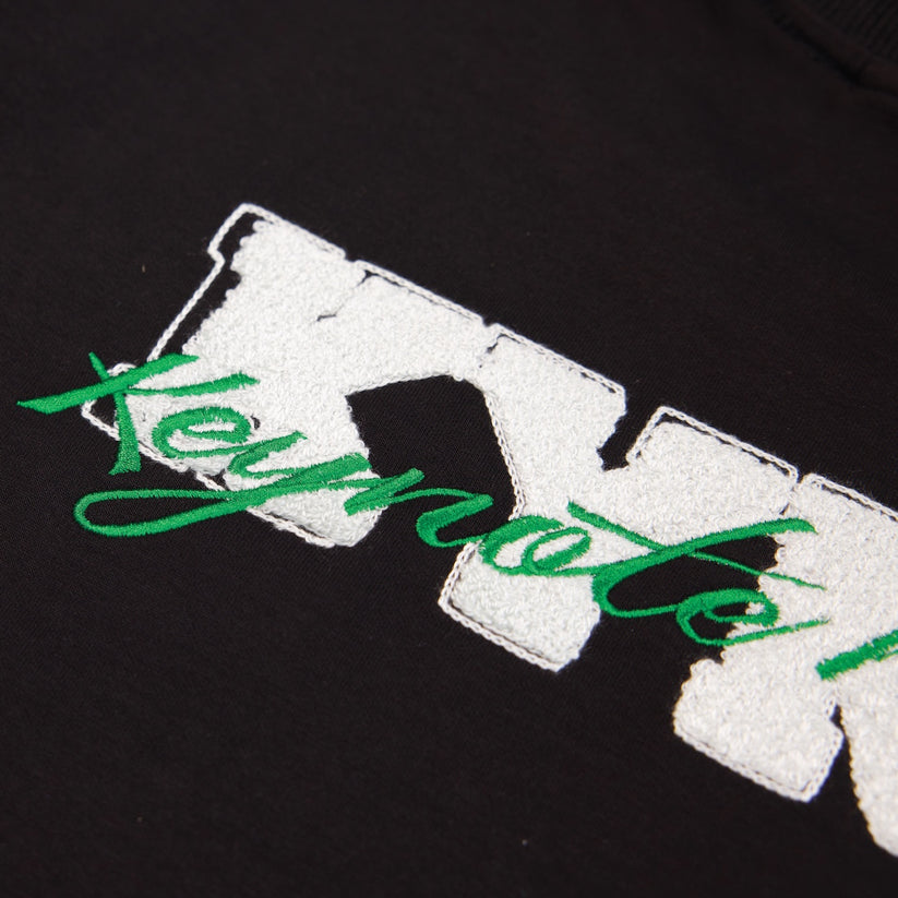 Layered Tide Tee Black