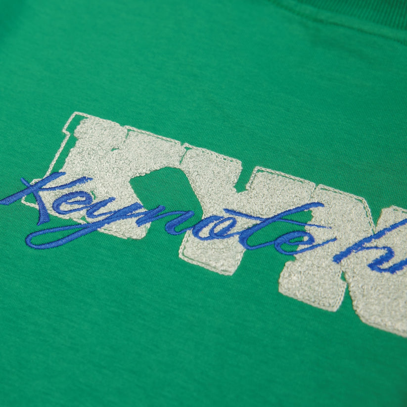 Layered Tide Tee Green