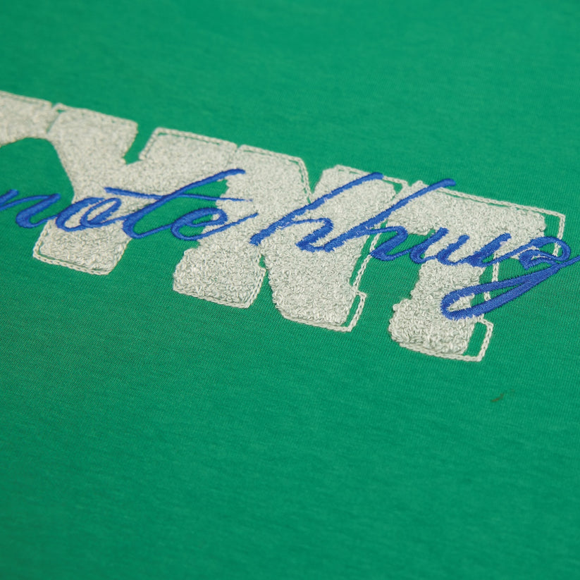 Layered Tide Tee Green