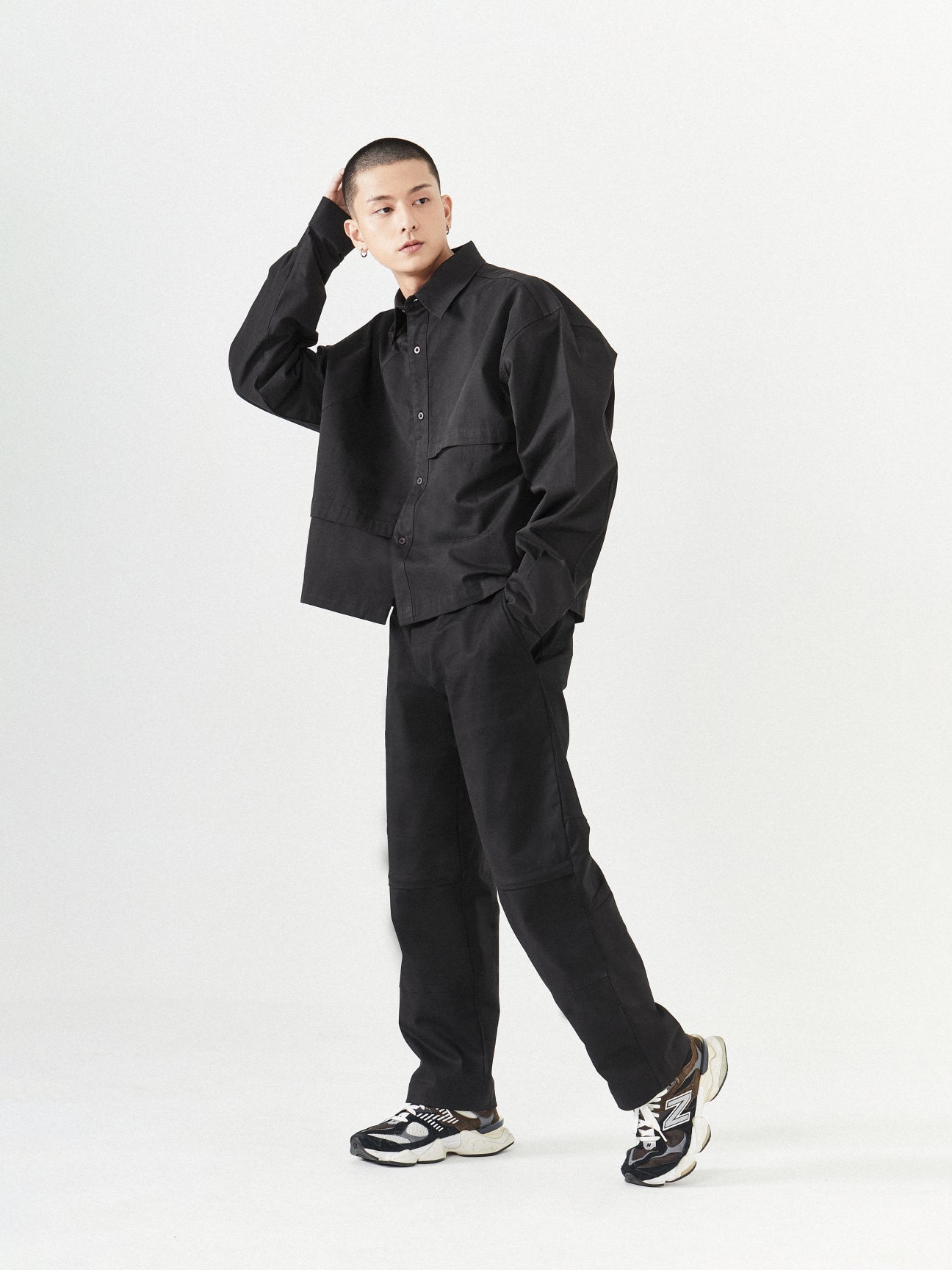 Multi-Layered Overshirt