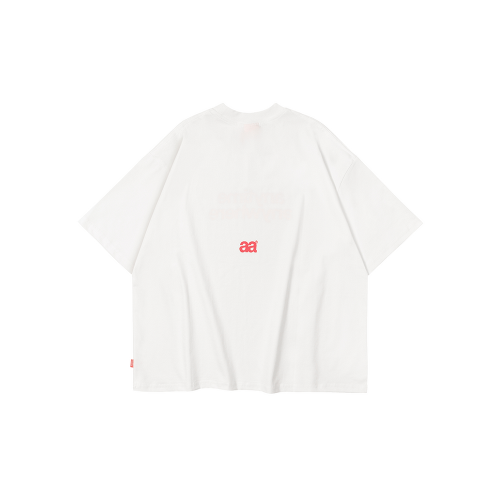 A.A Anytime Anywhere Tee White