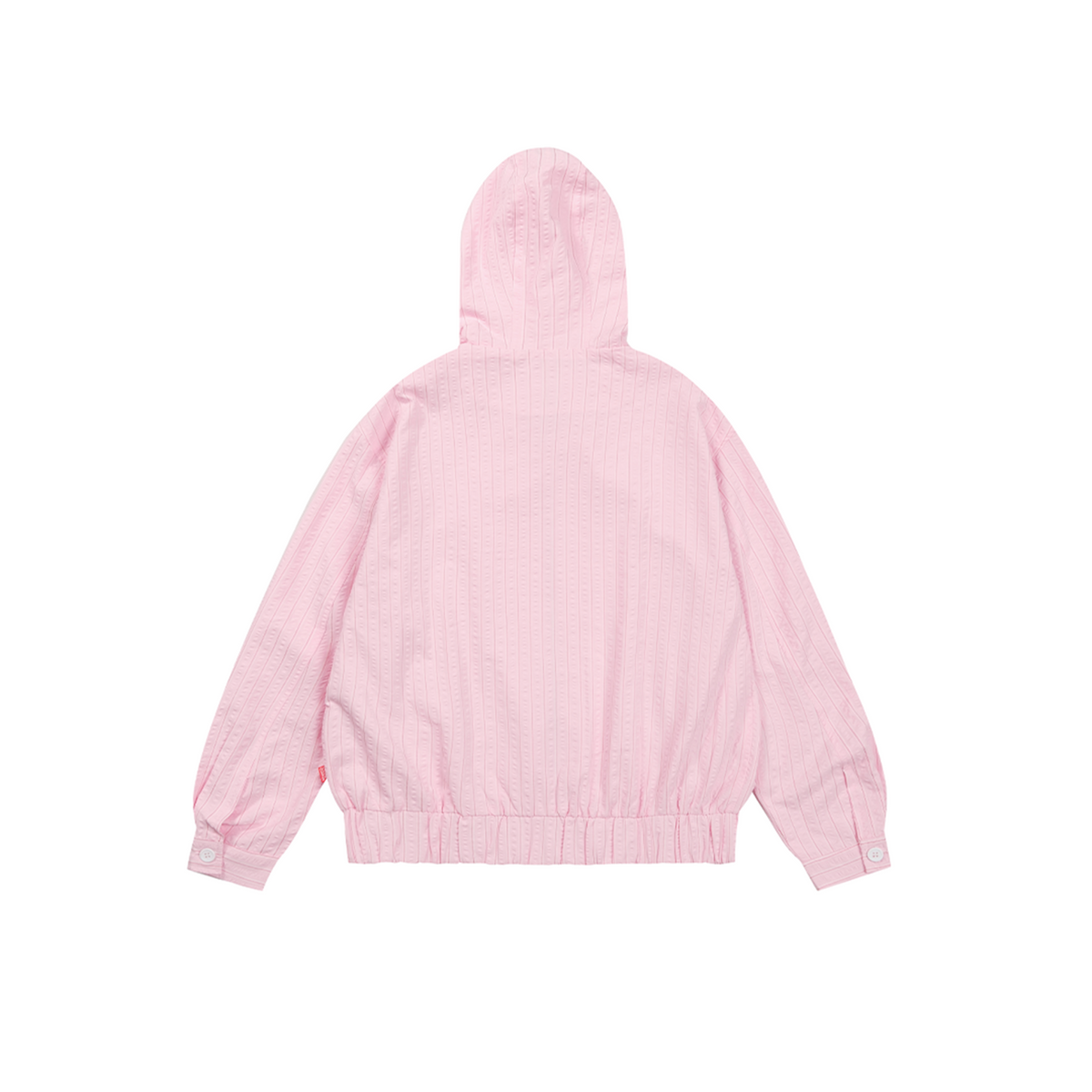 A.A Cloudstripe Hoodie Jacket - Baby Pink