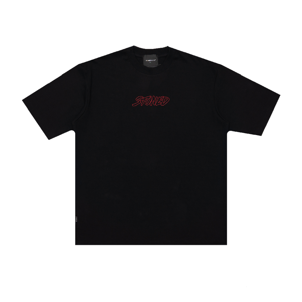 Dark Horse : Twin Horses Tee Black