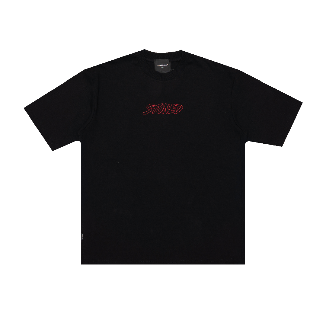 Dark Horse : Twin Horses Tee Black