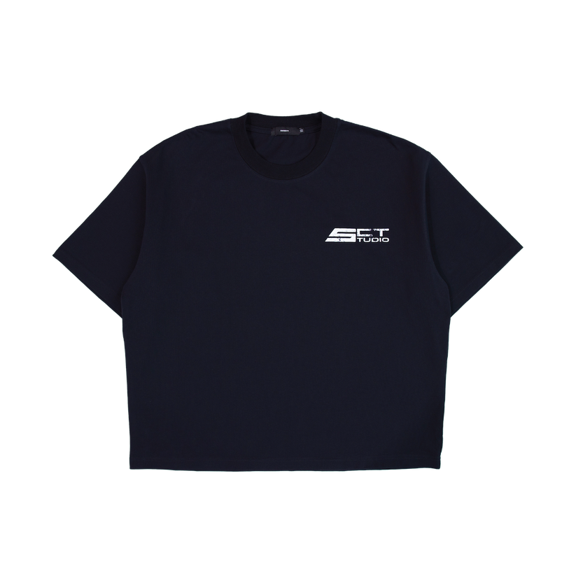 SS25 Boxy Tee Black
