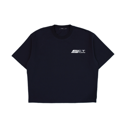 SS25 Boxy Tee Black