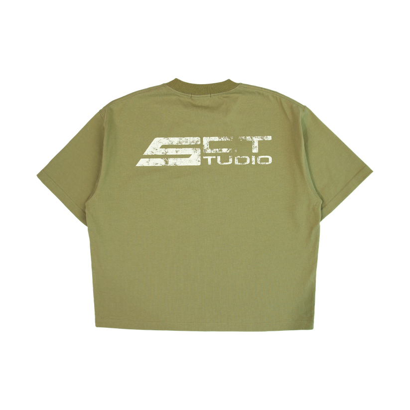 SS25 Boxy Tee Olive