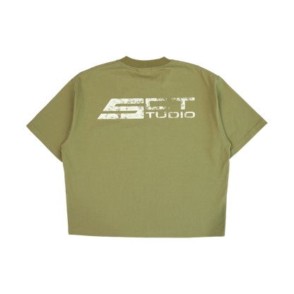 SS25 Boxy Tee Olive