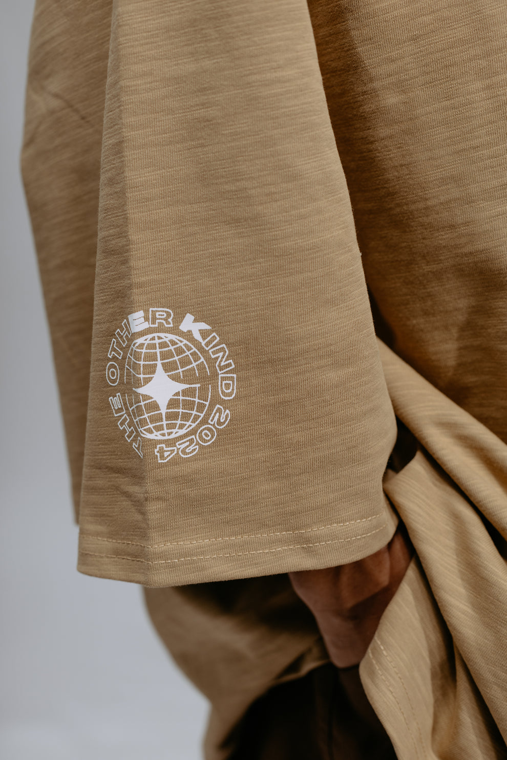 T-shirt Long Sleeve Brown