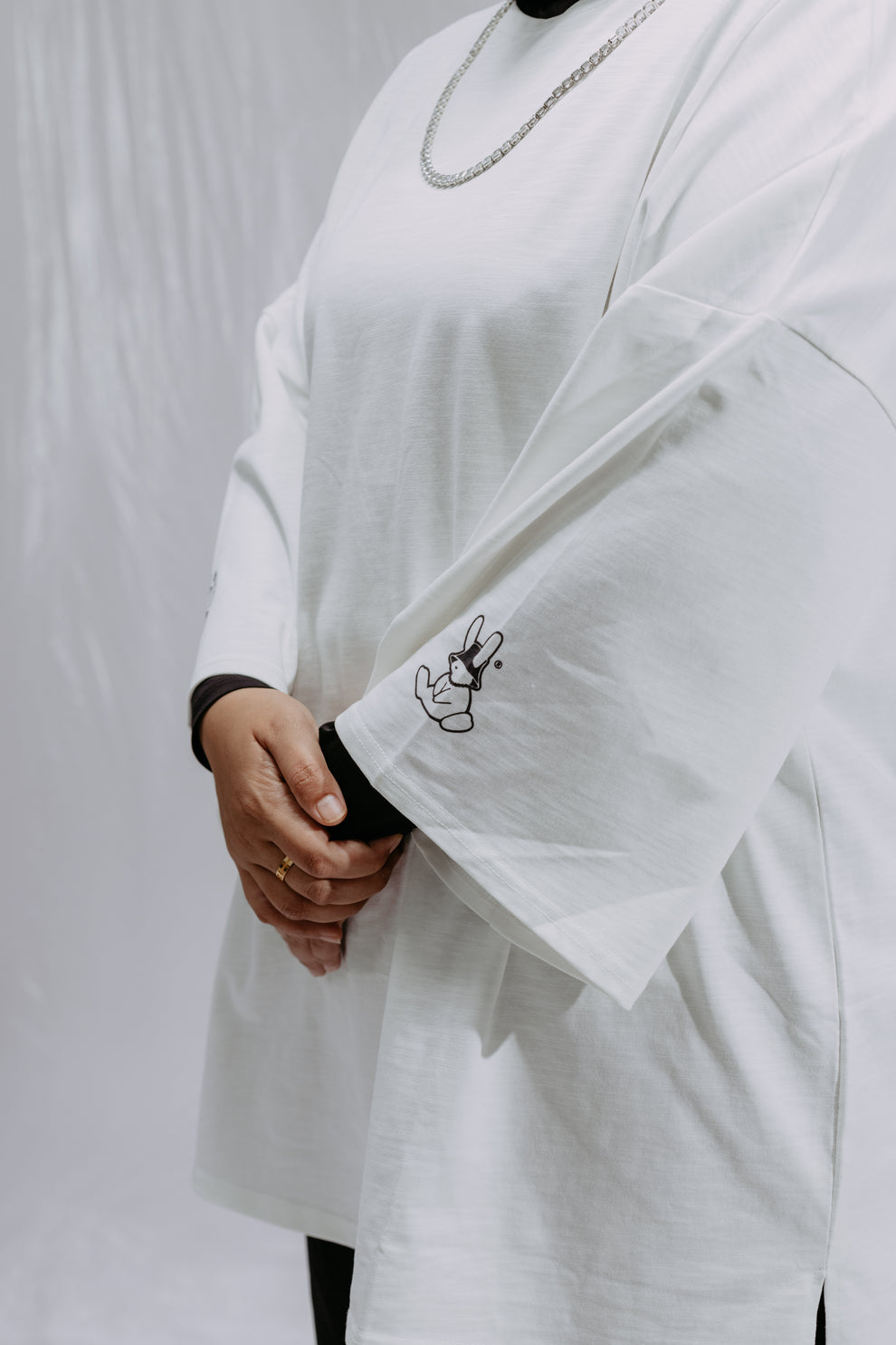 T-Shirt Long Sleeve White