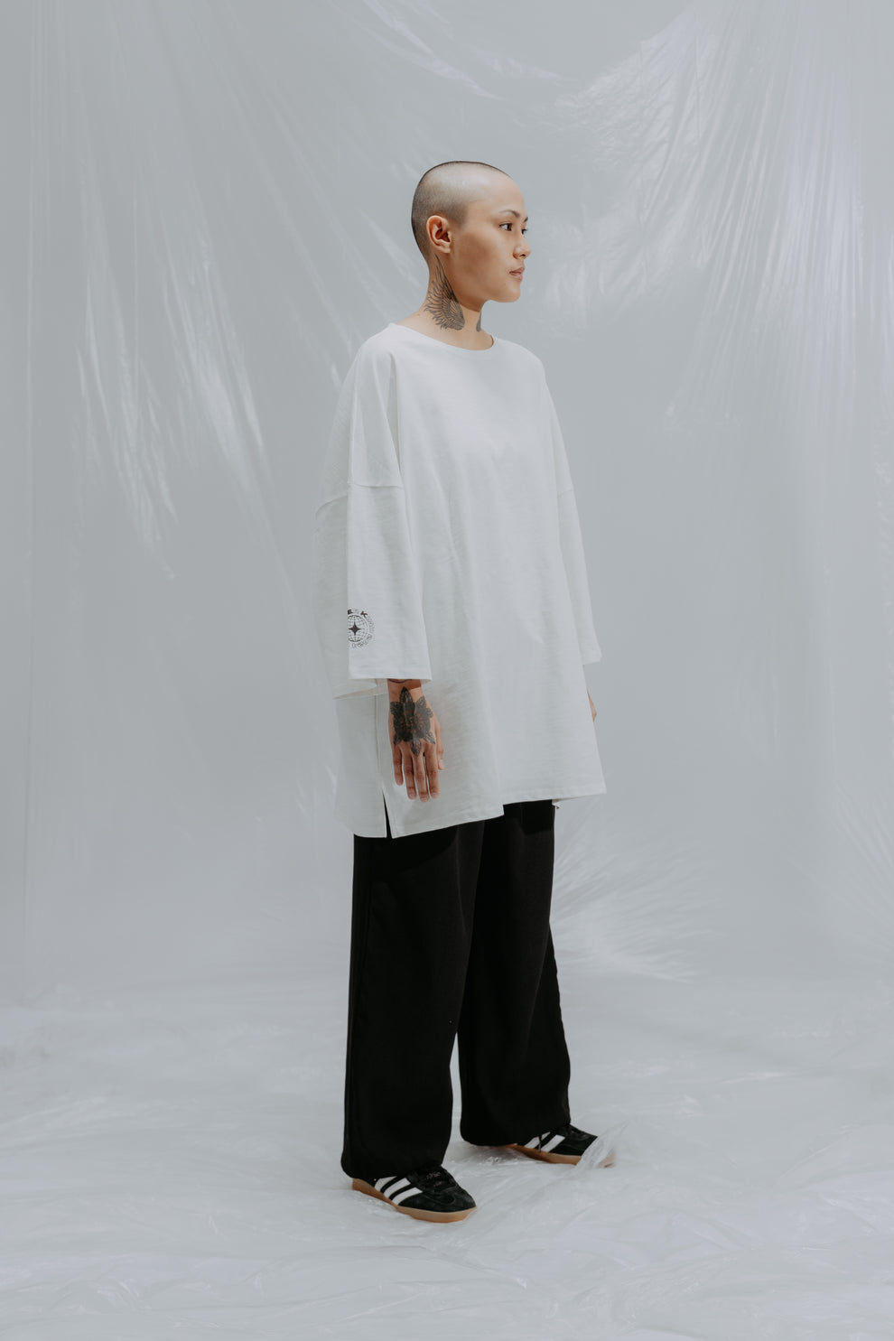 T-Shirt Long Sleeve White