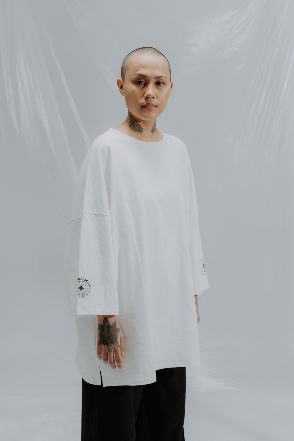 T-Shirt Long Sleeve White