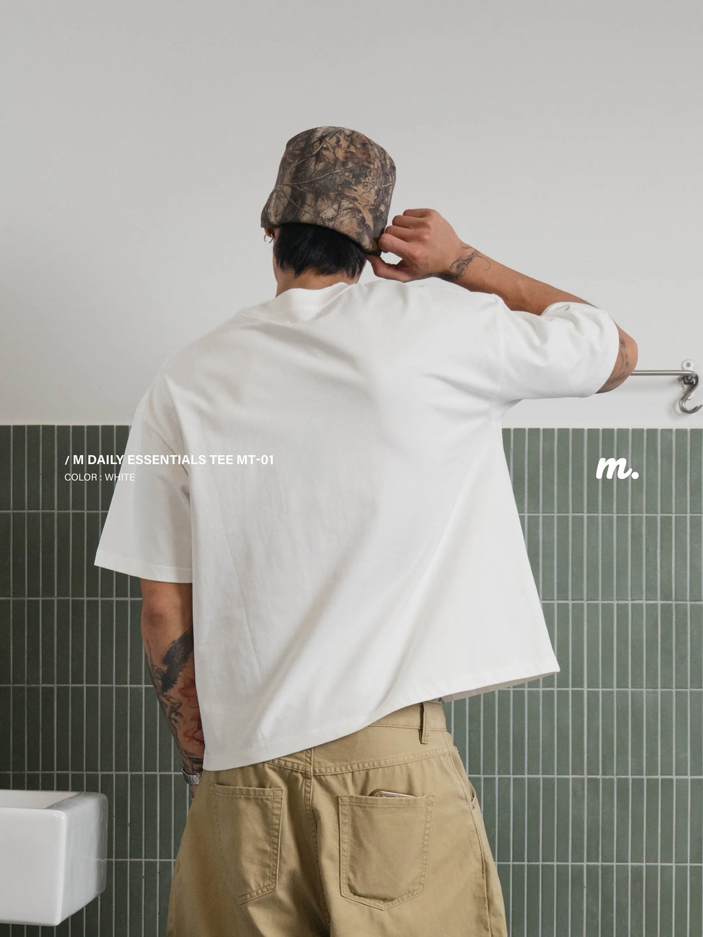 M Daily Essentials Tee White