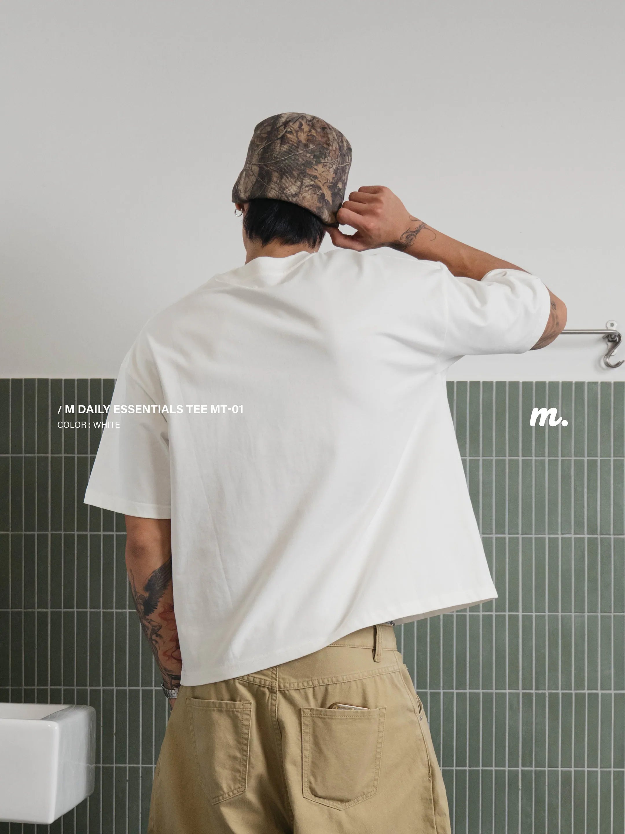 M Daily Essentials Tee White