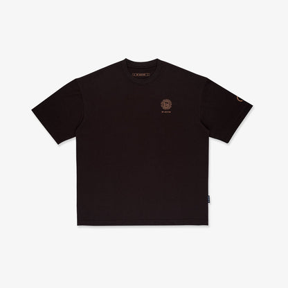 Globe Broad Tee - Umber Brown