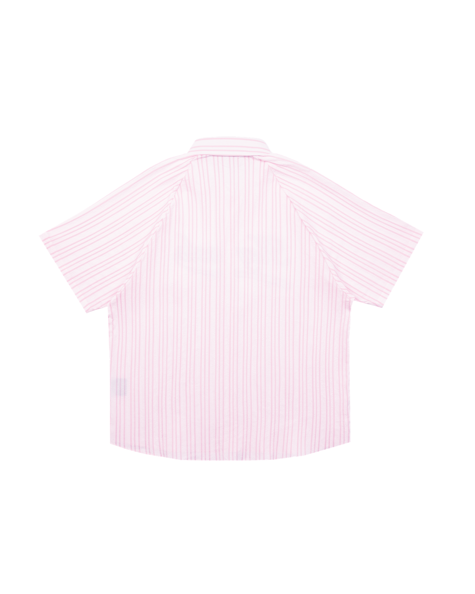 Logo Striped Shirt Pink