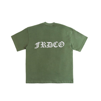 GOD NO TEARS GREEN TEE