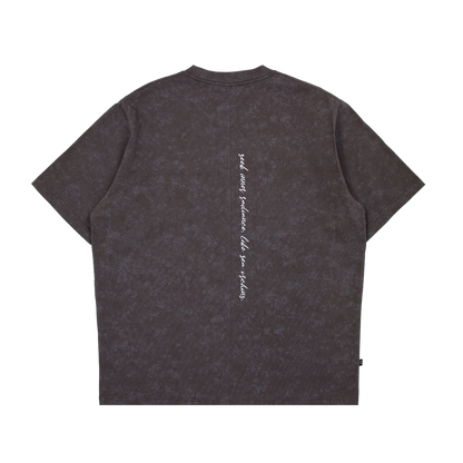 Core Basic Washed Tee Grey