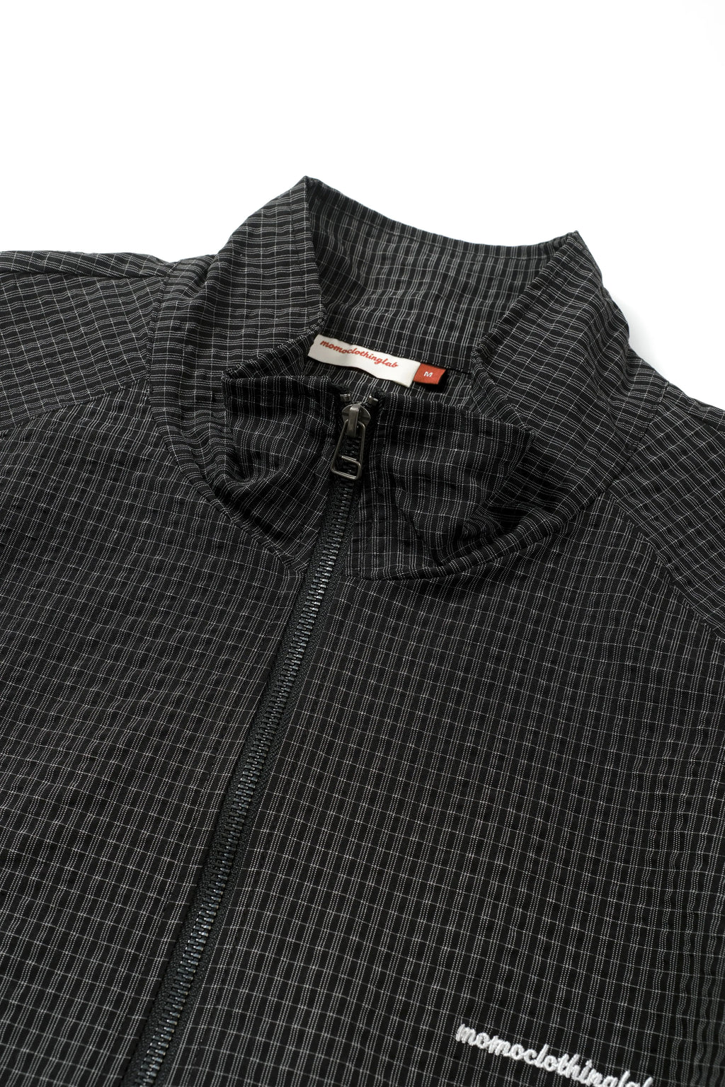 MOMO Checkered Track Jacket