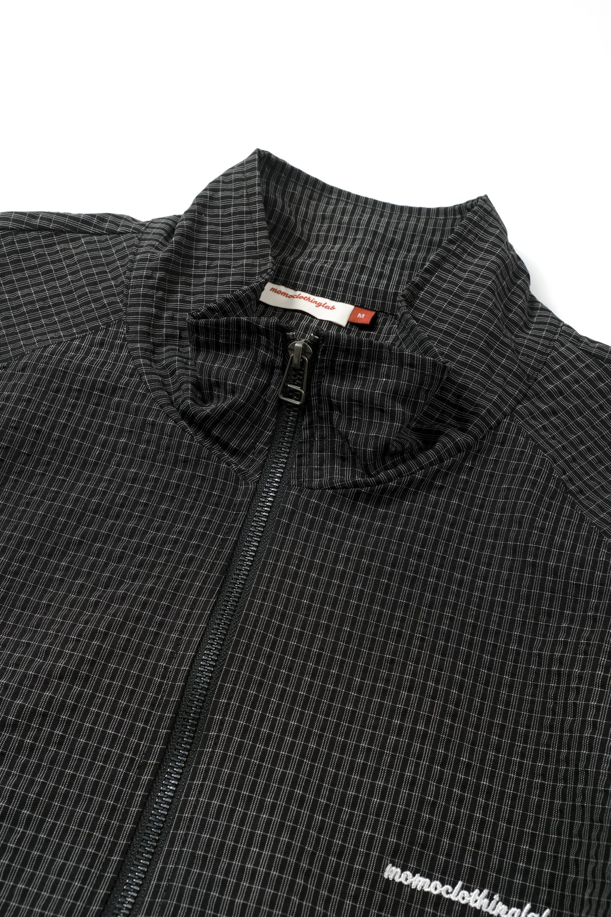MOMO Checkered Track Jacket