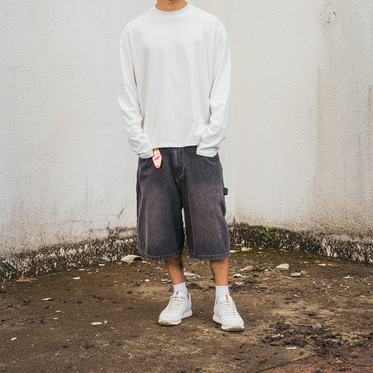 A.A Stone Washed Shorts Carpenter