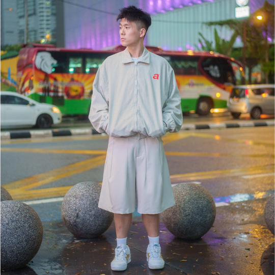 A.A Beige Wale Cord Jacket