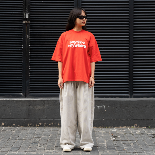 A.A Anytime Anywhere Tee Red