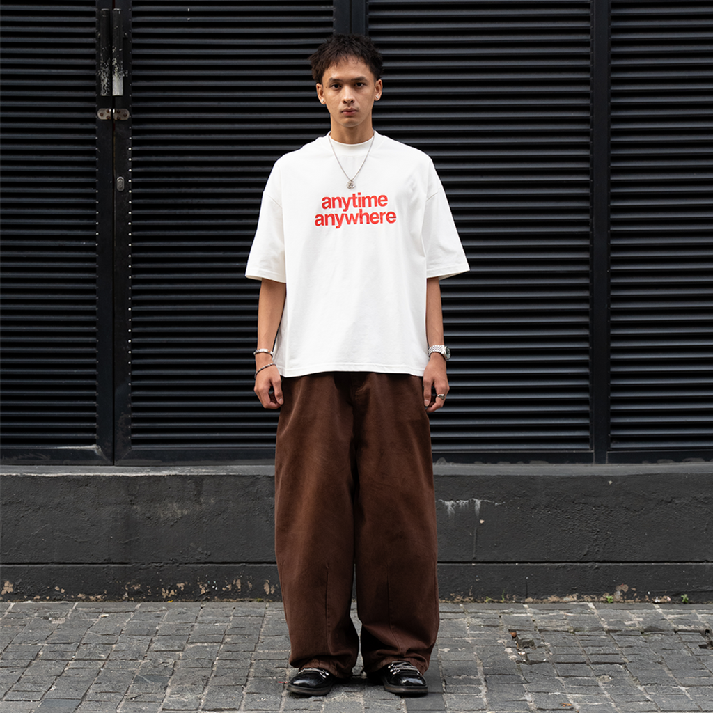 A.A Anytime Anywhere Tee White