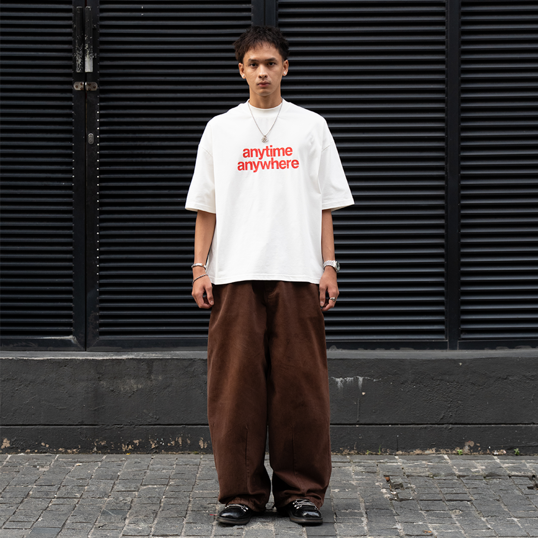 A.A Anytime Anywhere Tee White