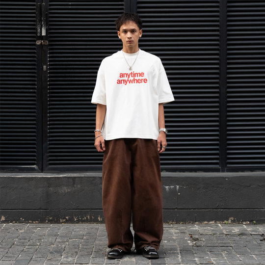 A.A Anytime Anywhere Tee White