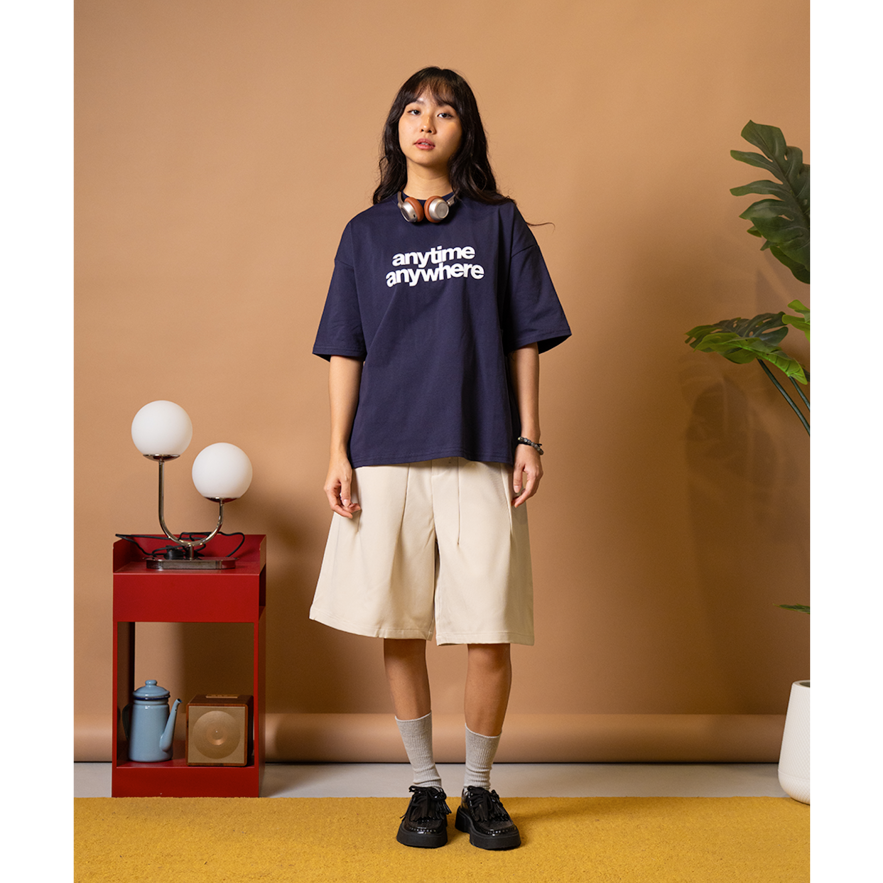 A.A Anytime Anywhere Tee Navy
