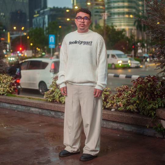 A.A Feeling Great Embroidery Knitwear