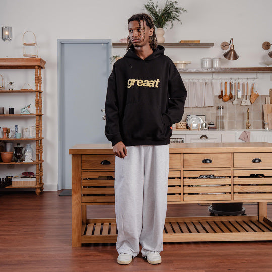 A.A Greaat Hoodie Black