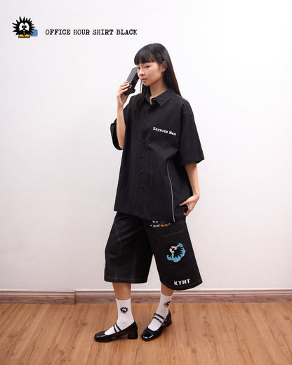 Office Hour Shirt Black
