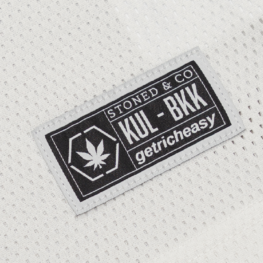 Stoned x GRE : Mesh Jersey White