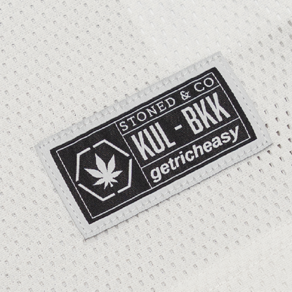 Stoned x GRE : Mesh Jersey White