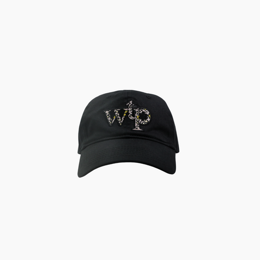 "INVERT FLOWERET" CAP | BLACK