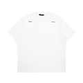 Raw Edge Washed Uniform T-Shirt White