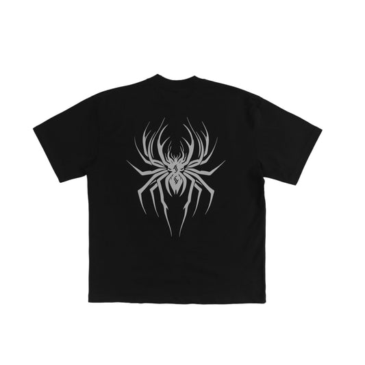3M REFLECTIVE SPIDER BLACK TEE