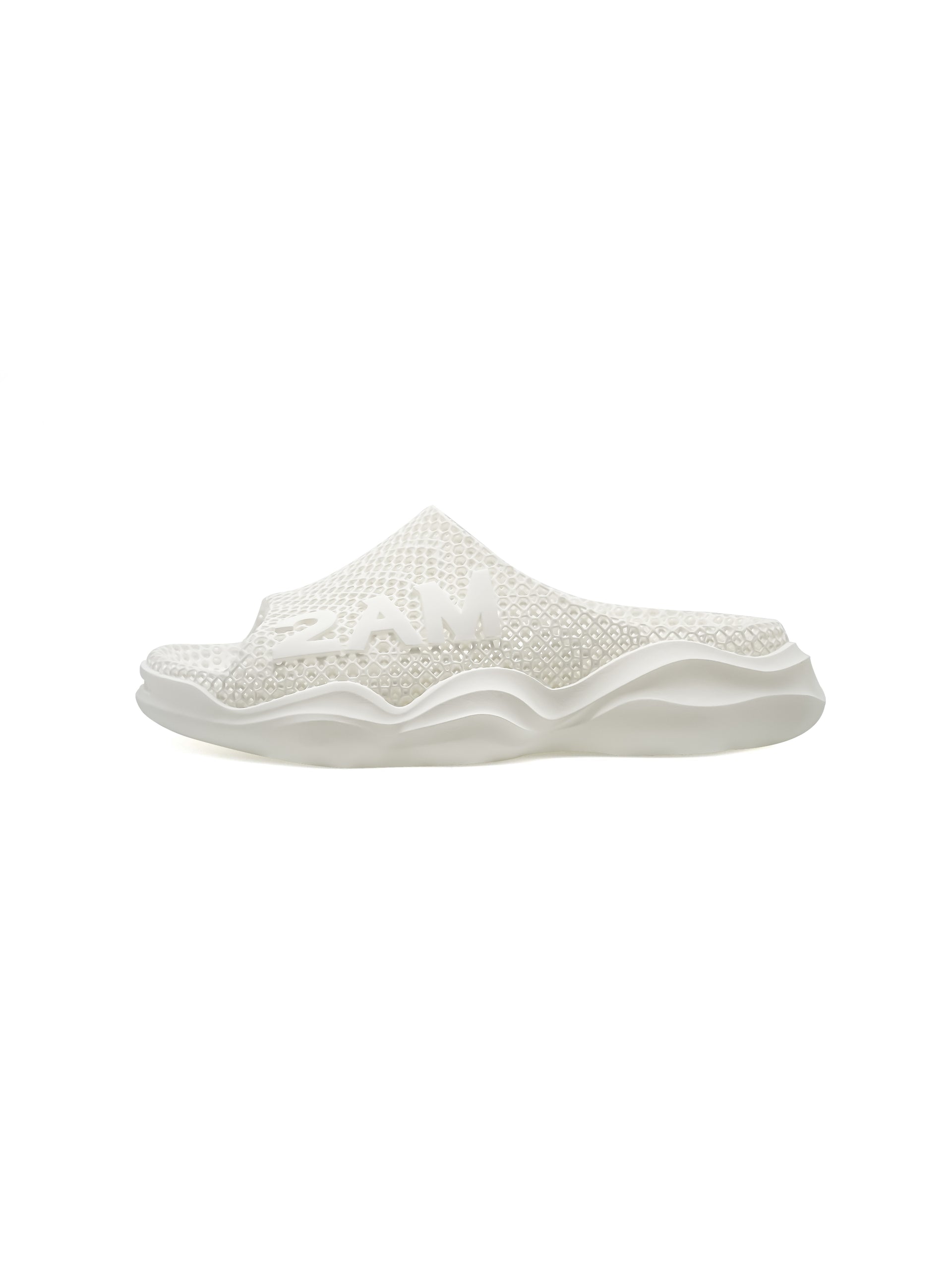 Surfer 3D Printed Slipper White