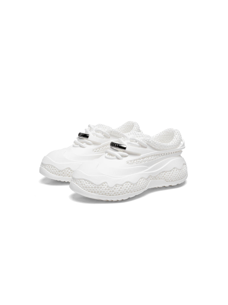 Thug Edgeless 3D Printed Sneaker White