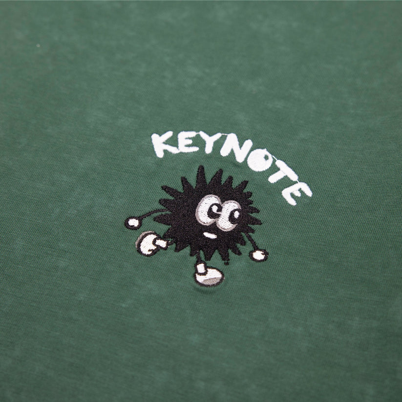 Core Basic Washed Tee Olive