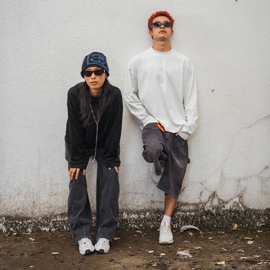 A.A Basic Long Sleeve Black