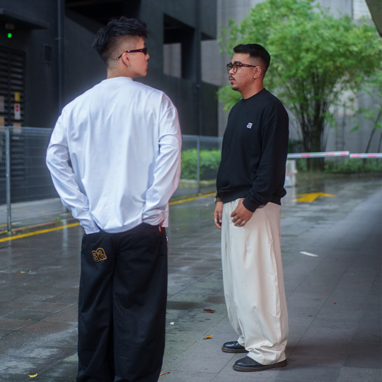 A.A Drop Point Crewneck