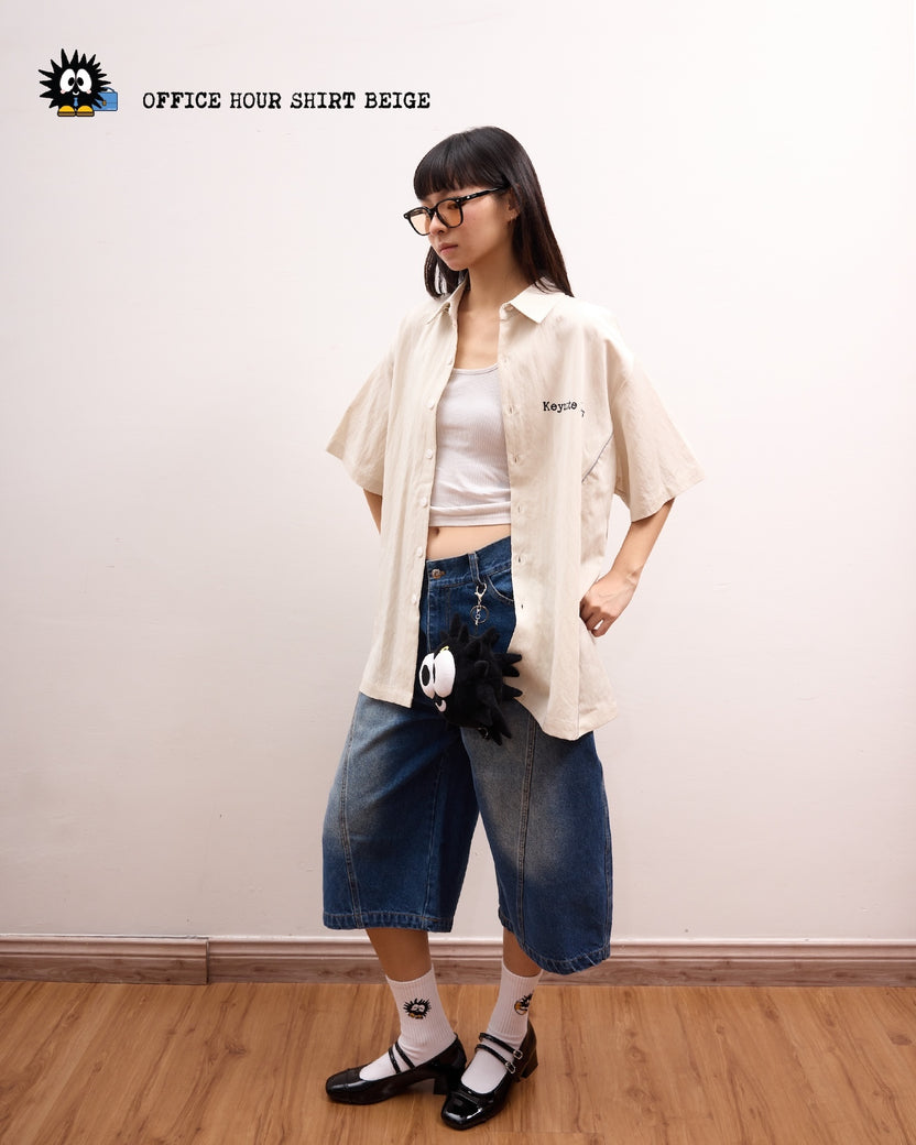 Office Hour Shirt Beige